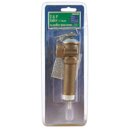T & P Reliance 3/4 in. MNPT Brass Relief Valve 1 pc 100108780
